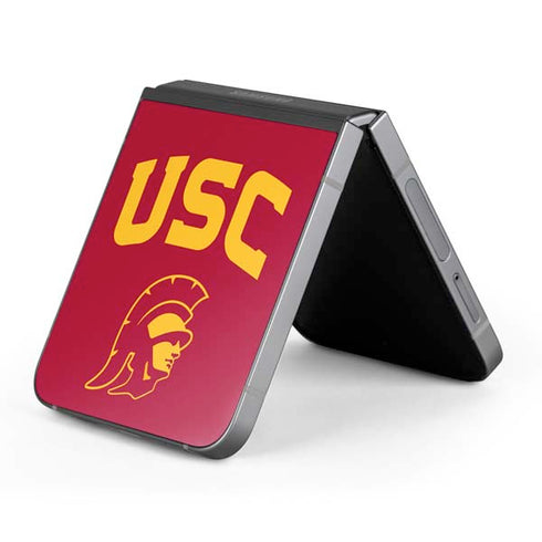 University of Southern California USC Trojan Logo Galaxy Z Flip6 Skin