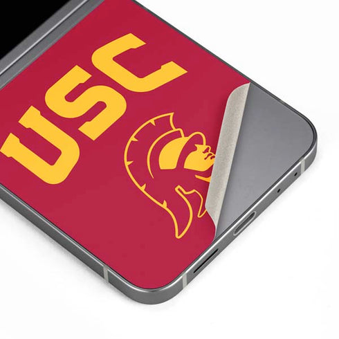 University of Southern California USC Trojan Logo Galaxy Z Flip6 Skin