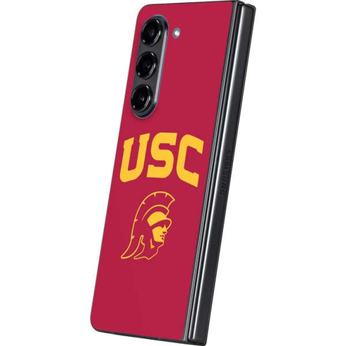 University of Southern California USC Trojan Logo Galaxy Z Fold5 5G Skin