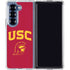 University of Southern California USC Trojan Logo Galaxy Z Fold7 Clear Case