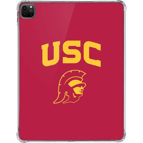 University of Southern California USC Trojan Logo iPad Pro 11in (2024) Clear Case