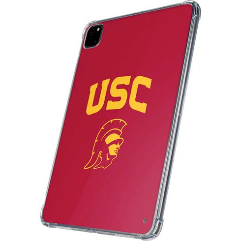 University of Southern California USC Trojan Logo iPad Pro 11in (2024) Clear Case