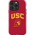 University of Southern California USC Trojan Logo iPhone 15 Pro Impact Case