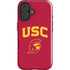 University of Southern California USC Trojan Logo iPhone 16 Impact Case