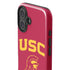 University of Southern California USC Trojan Logo iPhone 16 Impact Case