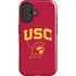 University of Southern California USC Trojan Logo iPhone 16 Plus Magsafe Impact Case