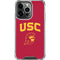University of Southern California USC Trojan Logo iPhone 16 Pro Max Clear Case