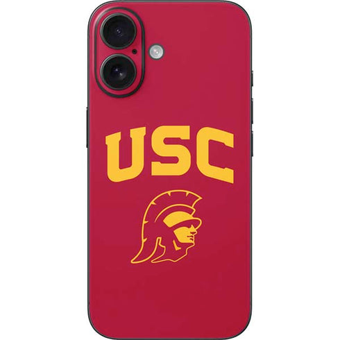 University of Southern California USC Trojan Logo iPhone 16 Skin