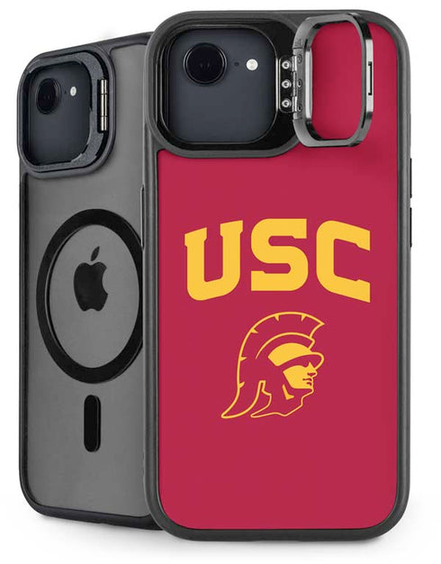 University of Southern California USC Trojan Logo iPhone 16e Kickstand Case