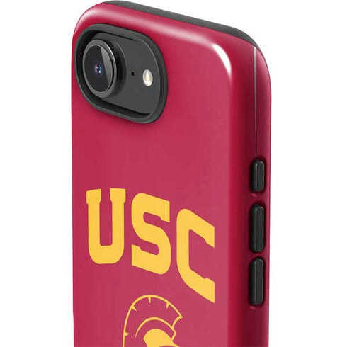 University of Southern California USC Trojan Logo iPhone 16e Impact Case
