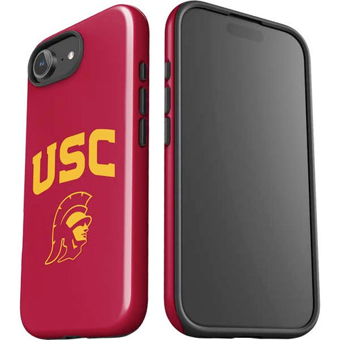 University of Southern California USC Trojan Logo iPhone 16e Impact Case
