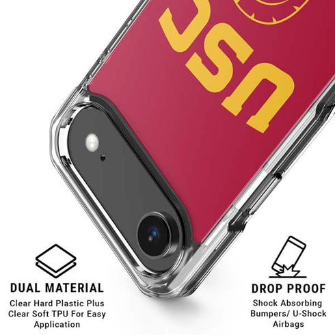 University of Southern California USC Trojan Logo iPhone 17 Air Clear Case