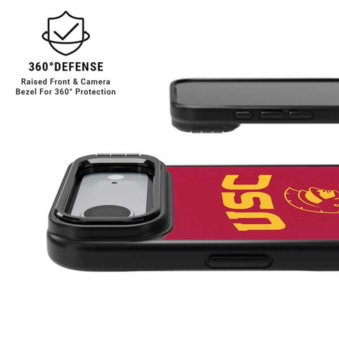 University of Southern California USC Trojan Logo iPhone 17 Air Kickstand Case