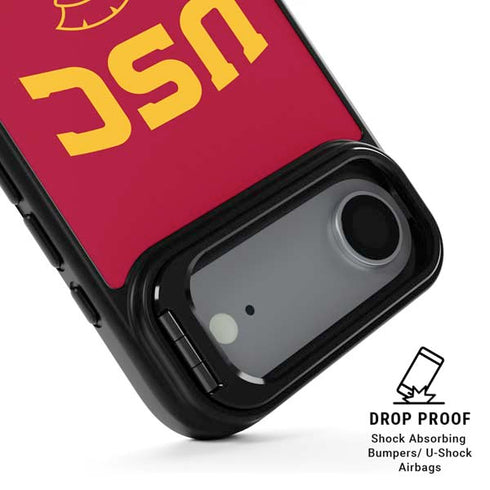 University of Southern California USC Trojan Logo iPhone 17 Air Kickstand Case