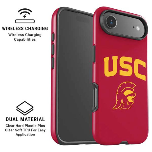 University of Southern California USC Trojan Logo iPhone 17 Air Magsafe Impact Case