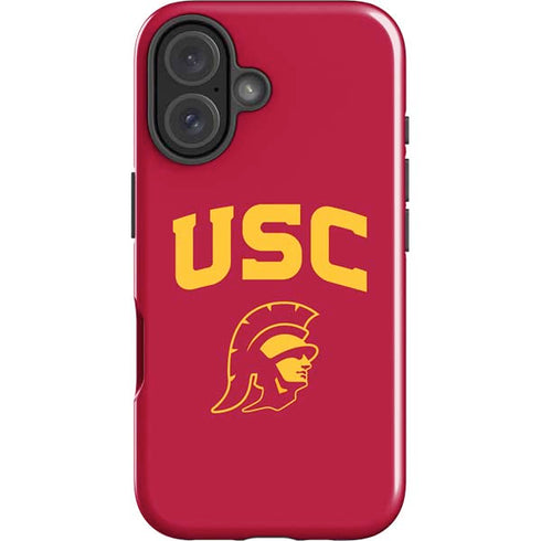 University of Southern California USC Trojan Logo iPhone 17 Impact Case
