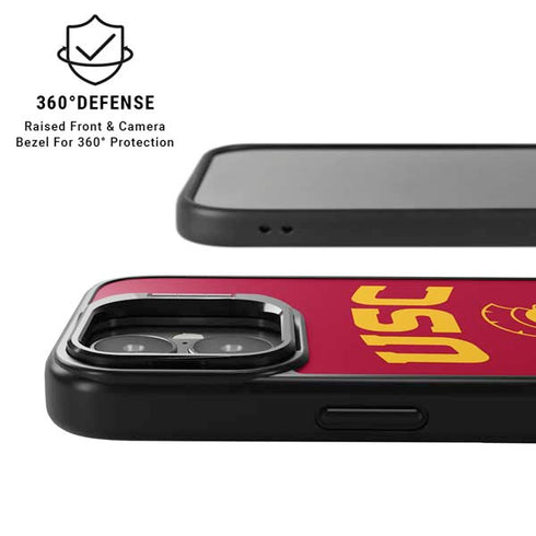 University of Southern California USC Trojan Logo iPhone 17 Kickstand Case