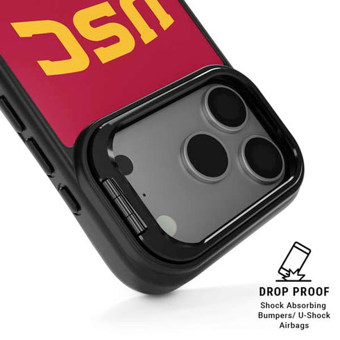 University of Southern California USC Trojan Logo iPhone 17 Pro Kickstand Case