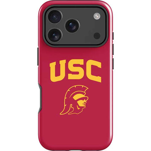 University of Southern California USC Trojan Logo iPhone 17 Pro Max Impact Case