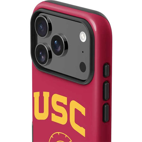 University of Southern California USC Trojan Logo iPhone 17 Pro Max Impact Case
