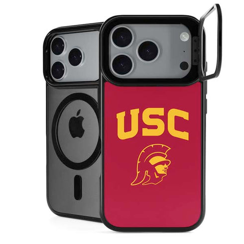 University of Southern California USC Trojan Logo iPhone 17 Pro Max Kickstand Case