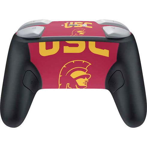 University of Southern California USC Trojan Logo Nintendo Switch 2 (2025) Pro Controller Skin