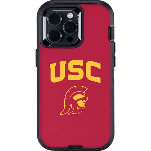 University of Southern California USC Trojan Logo Otterbox Defender iPhone Skin
