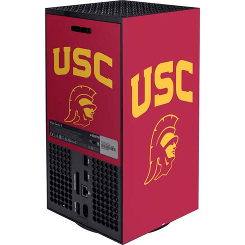 University of Southern California USC Trojan Logo XBox Series X Digital Edition Bundle Skin