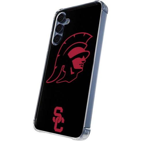 University of Southern California USC Trojan Mascot Galaxy A35 5G Clear Case