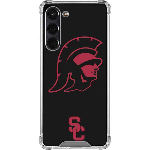 University of Southern California USC Trojan Mascot Galaxy S24 FE Clear Case