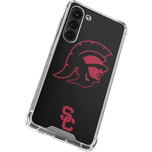 University of Southern California USC Trojan Mascot Galaxy S24 FE Clear Case