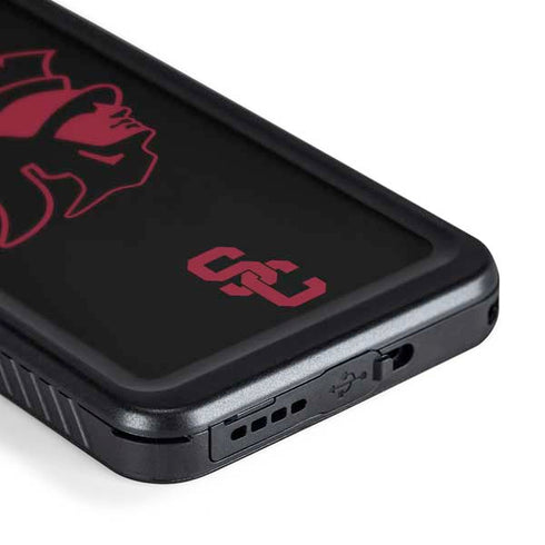 University of Southern California USC Trojan Mascot Galaxy S24 Waterproof Case