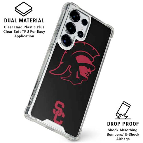 University of Southern California USC Trojan Mascot Galaxy S26 Ultra Clear Case