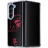 University of Southern California USC Trojan Mascot Galaxy Z Fold5 5G Clear Case