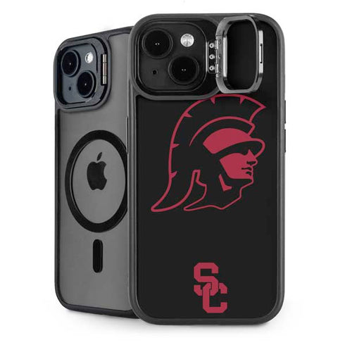 University of Southern California USC Trojan Mascot iPhone 14 Plus Kickstand Case