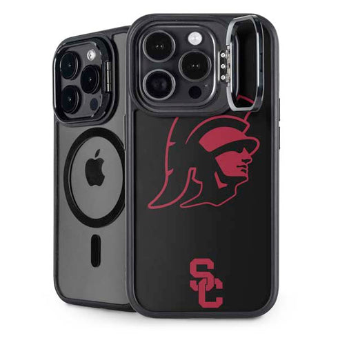 University of Southern California USC Trojan Mascot iPhone 14 Pro Kickstand Case