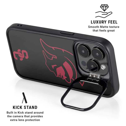 University of Southern California USC Trojan Mascot iPhone 15 Pro Kickstand Case