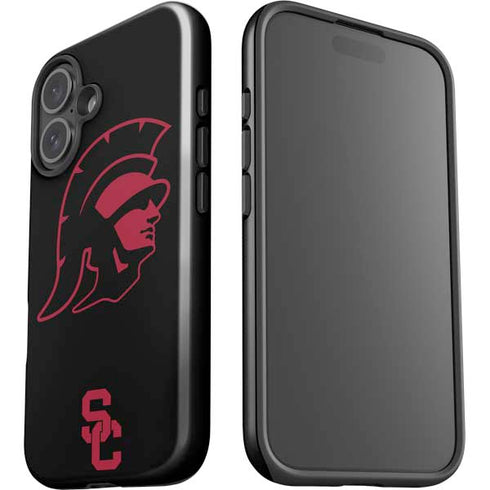 University of Southern California USC Trojan Mascot iPhone 16 Impact Case