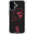 University of Southern California USC Trojan Mascot iPhone 16 Plus Clear Case