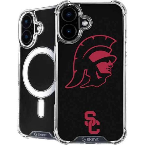 University of Southern California USC Trojan Mascot iPhone 16 Plus MagSafe Case