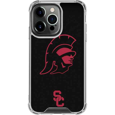 University of Southern California USC Trojan Mascot iPhone 16 Pro Clear Case