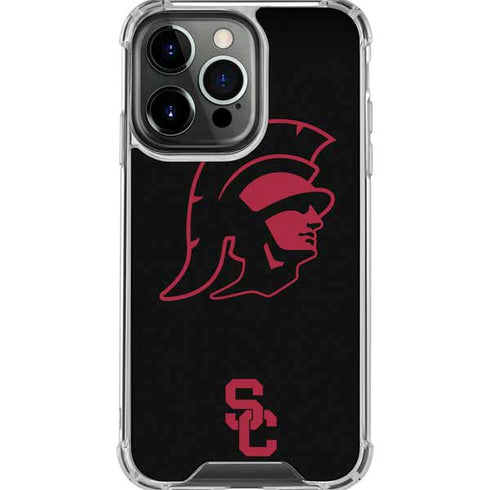 University of Southern California USC Trojan Mascot iPhone 16 Pro Max Clear Case