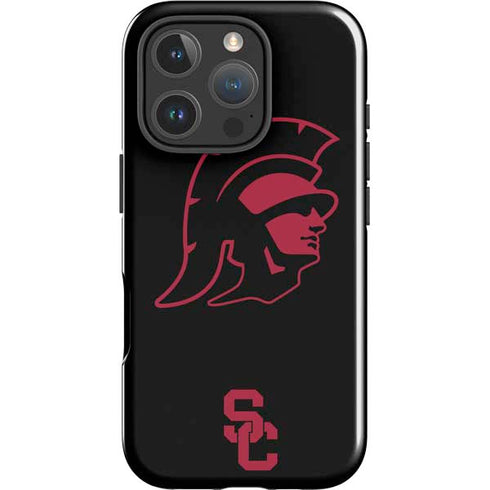 University of Southern California USC Trojan Mascot iPhone 16 Pro Max Impact Case