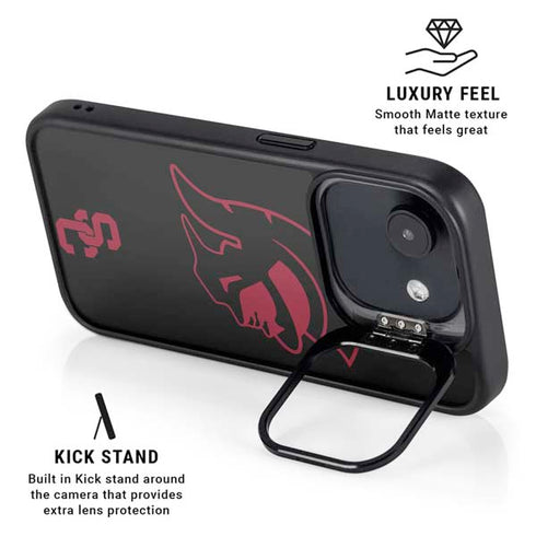 University of Southern California USC Trojan Mascot iPhone 16e Kickstand Case