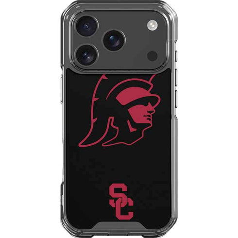 University of Southern California USC Trojan Mascot iPhone 17 Pro Clear Case