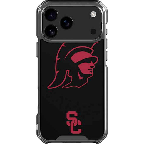 University of Southern California USC Trojan Mascot iPhone 17 Pro Max Clear Case