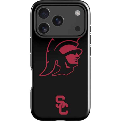 University of Southern California USC Trojan Mascot iPhone 17 Pro Max Impact Case