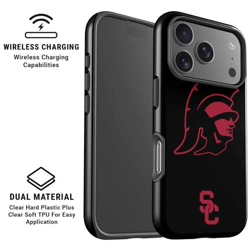 University of Southern California USC Trojan Mascot iPhone 17 Pro Max Magsafe Impact Case