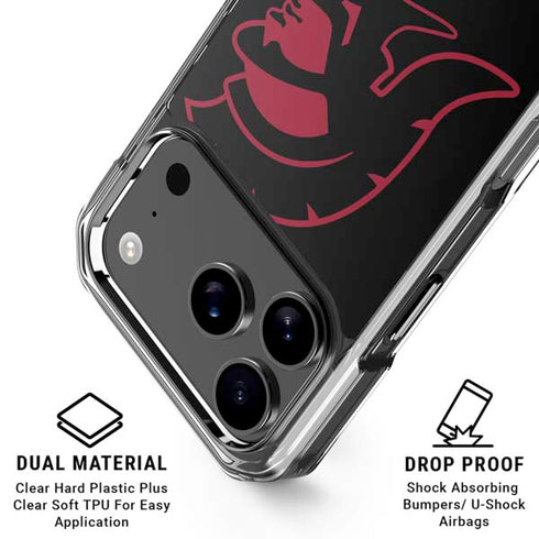 University of Southern California USC Trojan Mascot iPhone 18 Pro Clear Case