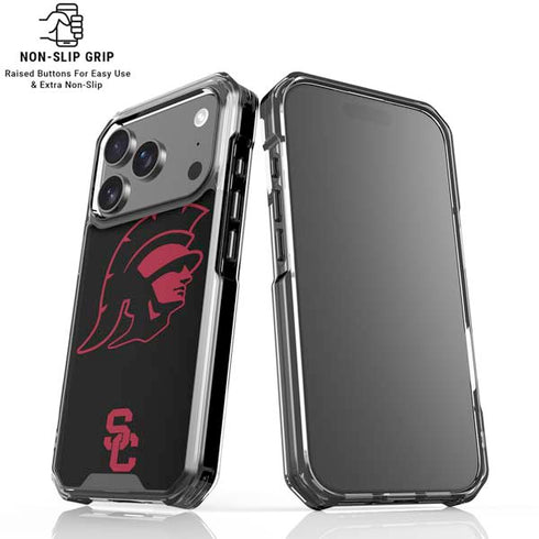 University of Southern California USC Trojan Mascot iPhone 18 Pro Clear Case